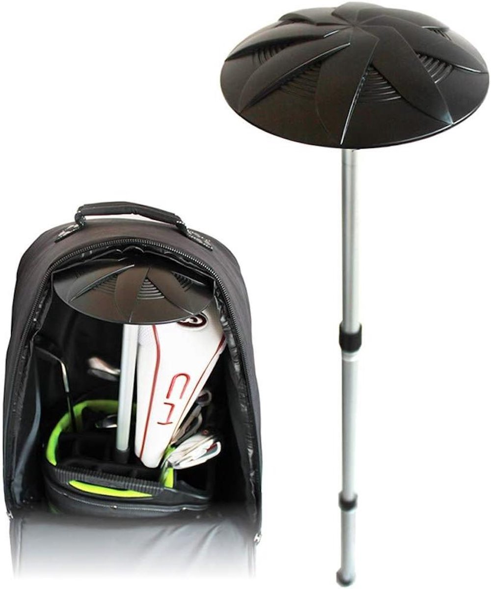 Golf Reistas Accessoire - Club Beschermer - Transport Bescherming - Verstelbaar 3 Secties - 55-135 cm - Zwart/Zilver