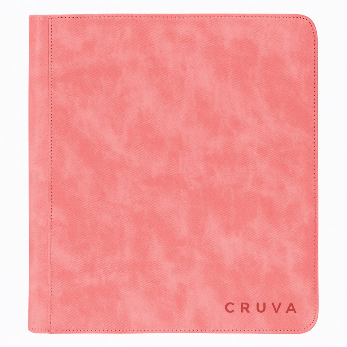 Cruva TCG Toploader Binder 4-Pocket Roze – Geschikt voor 112 Toploaders – Premium Verzamelmap voor Pokémon, One Piece & Trading Cards – Stevige Bescherming