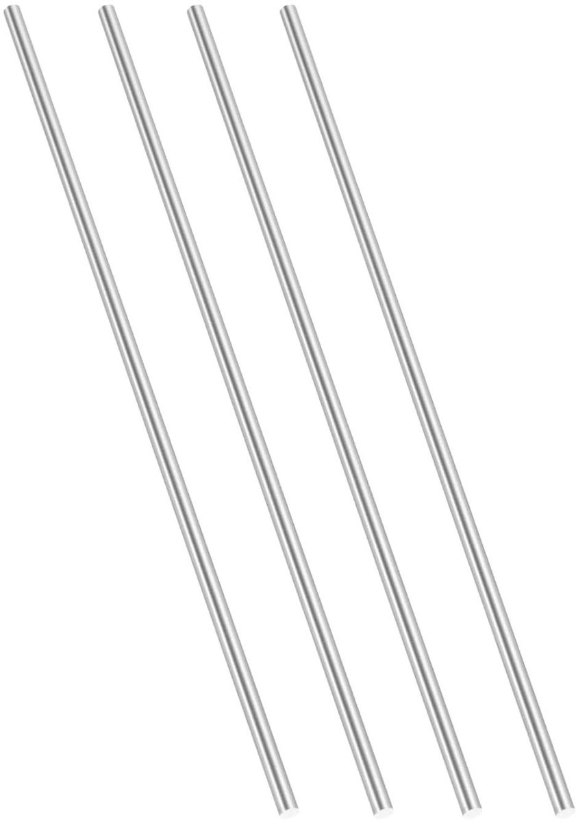 RVS stalen stangen - Massief metaal staaf - Modelbouw machinebouw - Hoge hardheid HRC 61-63