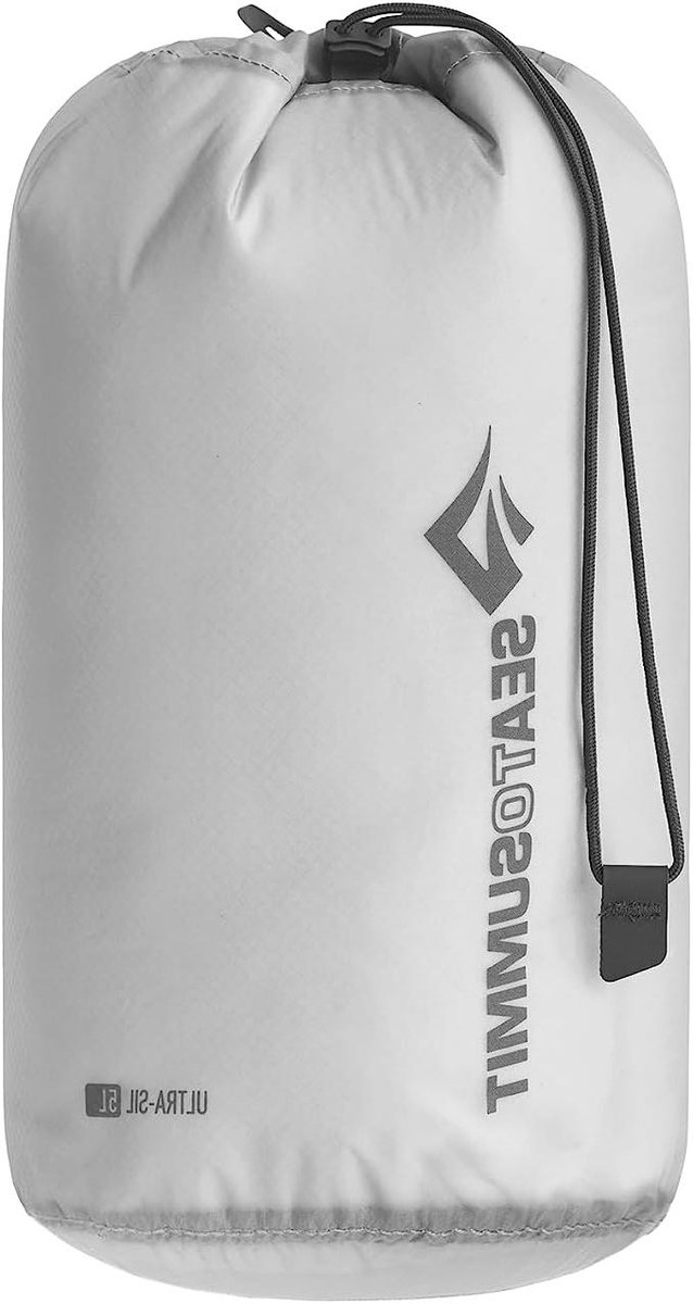 Stuff Sack - Opbergzak Pakzak - Bagage Organiseren - Ultralicht Waterafstotend - 5 Liter - Grijs