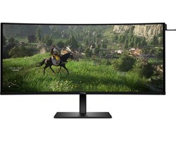 HyperX OMEN OLED 34 Curved Gaming Monitor - 34 Inch WQHD - 360Hz - QD-OLED - USB-C - KVM Switch - HDR500- aRGB