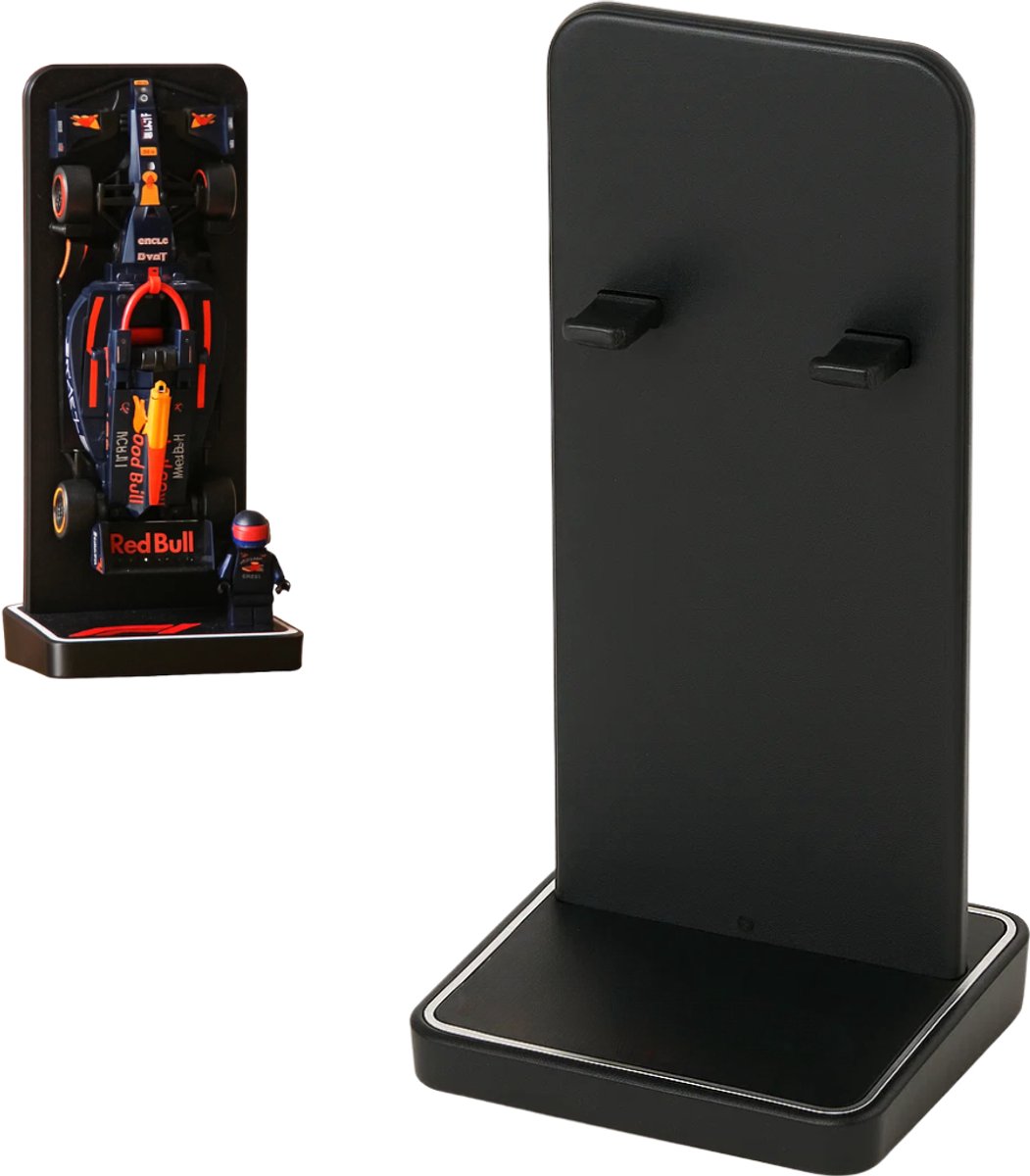 Lego f1 display - Standaard voor lego speed champions F1 - lego formule 1 - zwart - universeel- Lego speed champions