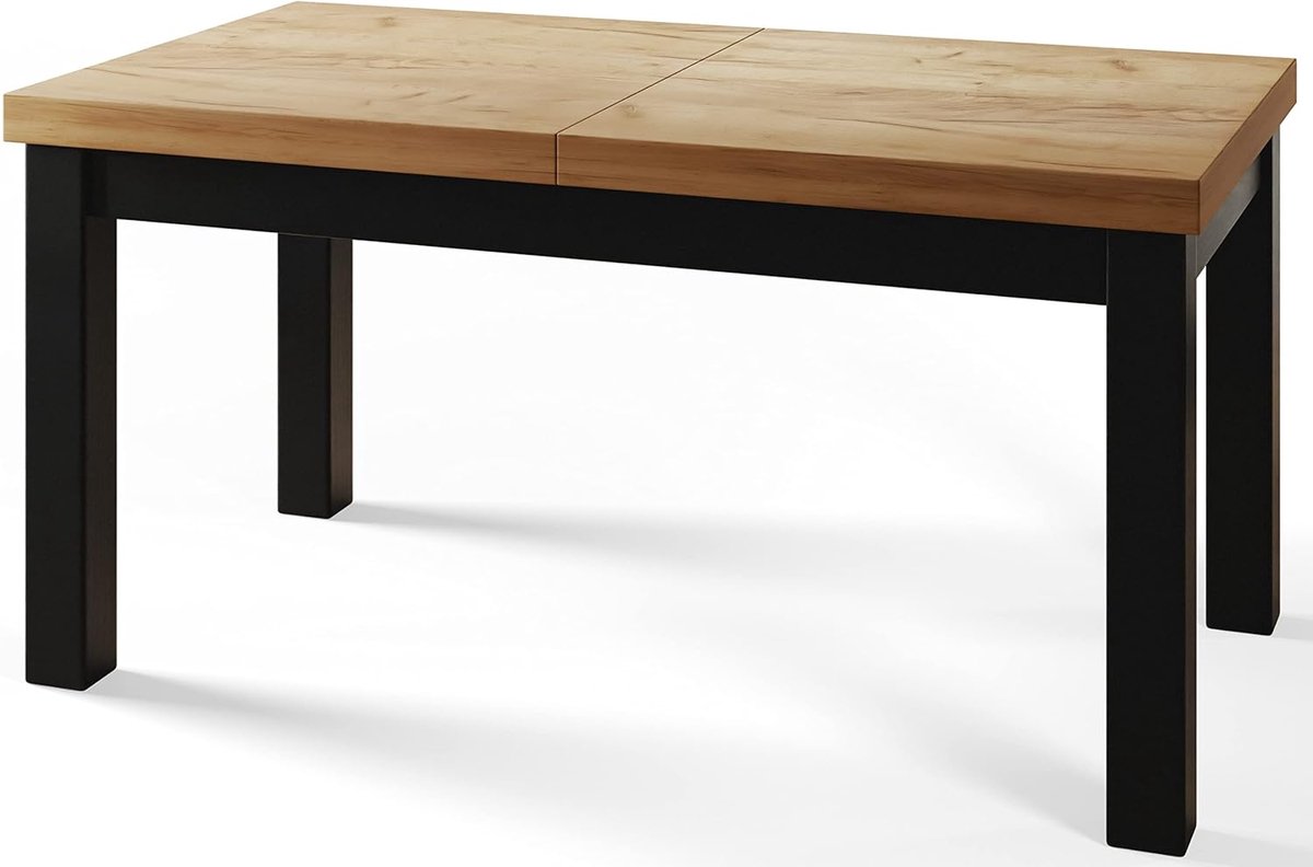 Exclusieve Uitschuifbare Eettafel – Modern Industrieel Design – 170-250 cm – Craft Eiken & Beukenhout