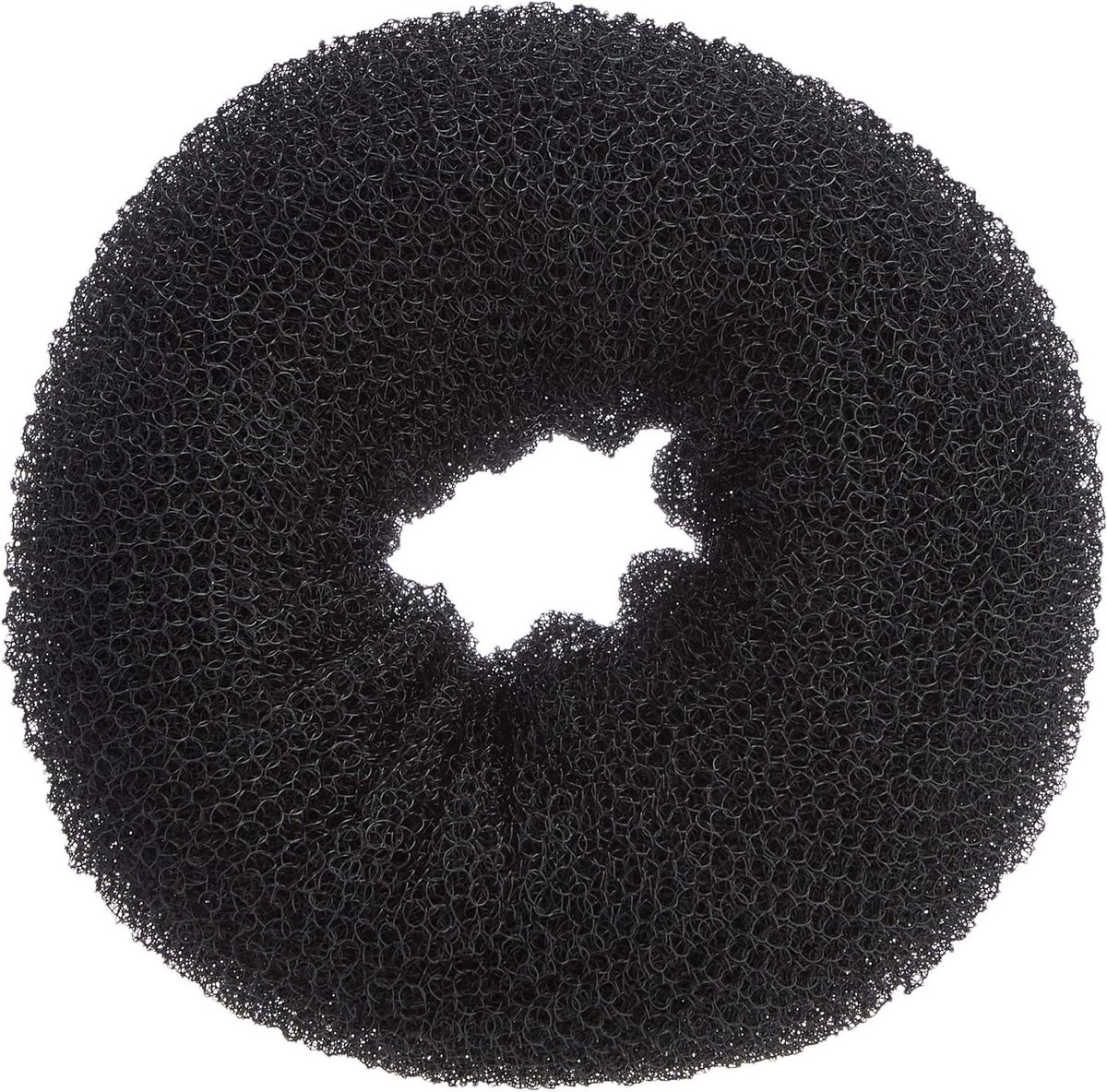 Grote Haarknot - Haar Donut - Haar Opsteken - Extra Groot - 10 x 8 x 2 cm - Zwart