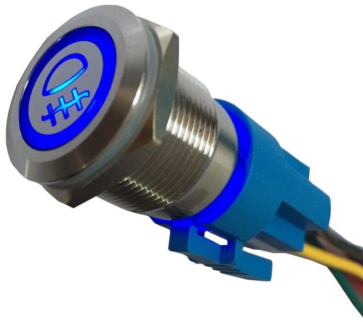 Store_9 - Toggle Switch - Waterdicht - 19mm - Blauw - Voor Auto en Boot - 12V 5A