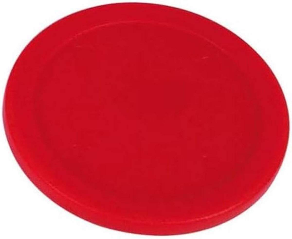 Airhockey Schijf - Puck Tafeltennis - Airhockey Spelen - Verhoogt Snelheid Spel - 50 mm - Rood