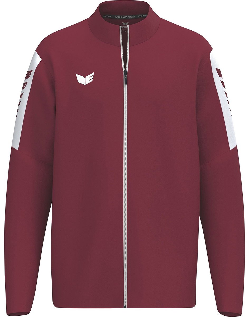 Erima Intro Trainingsjack Kinderen - Bordeaux | Maat: 140