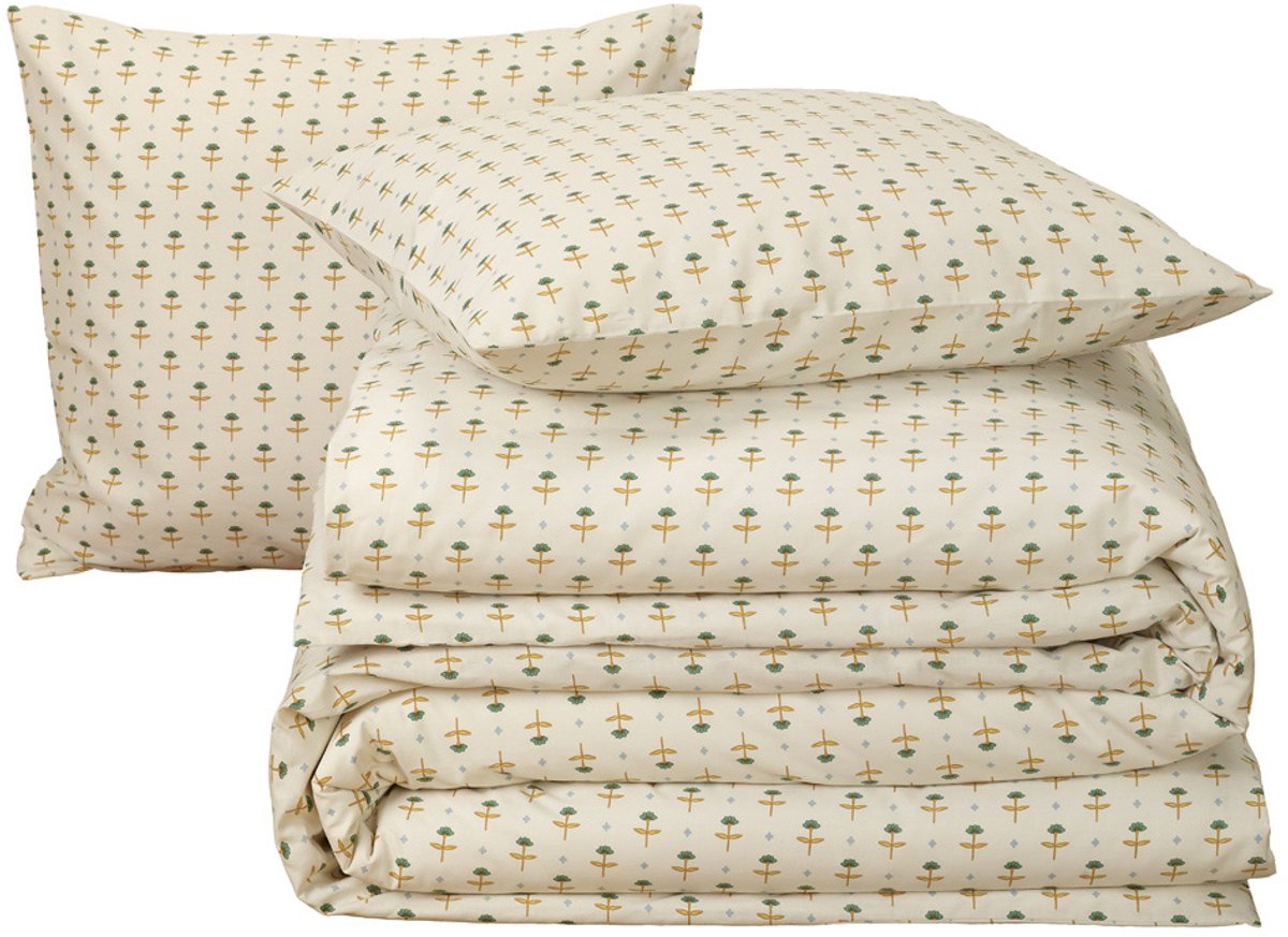 Moodit Dekbedovertrek Odil Sandflower - 240 x 220 + 2x 60 x 70 cm - Katoen
