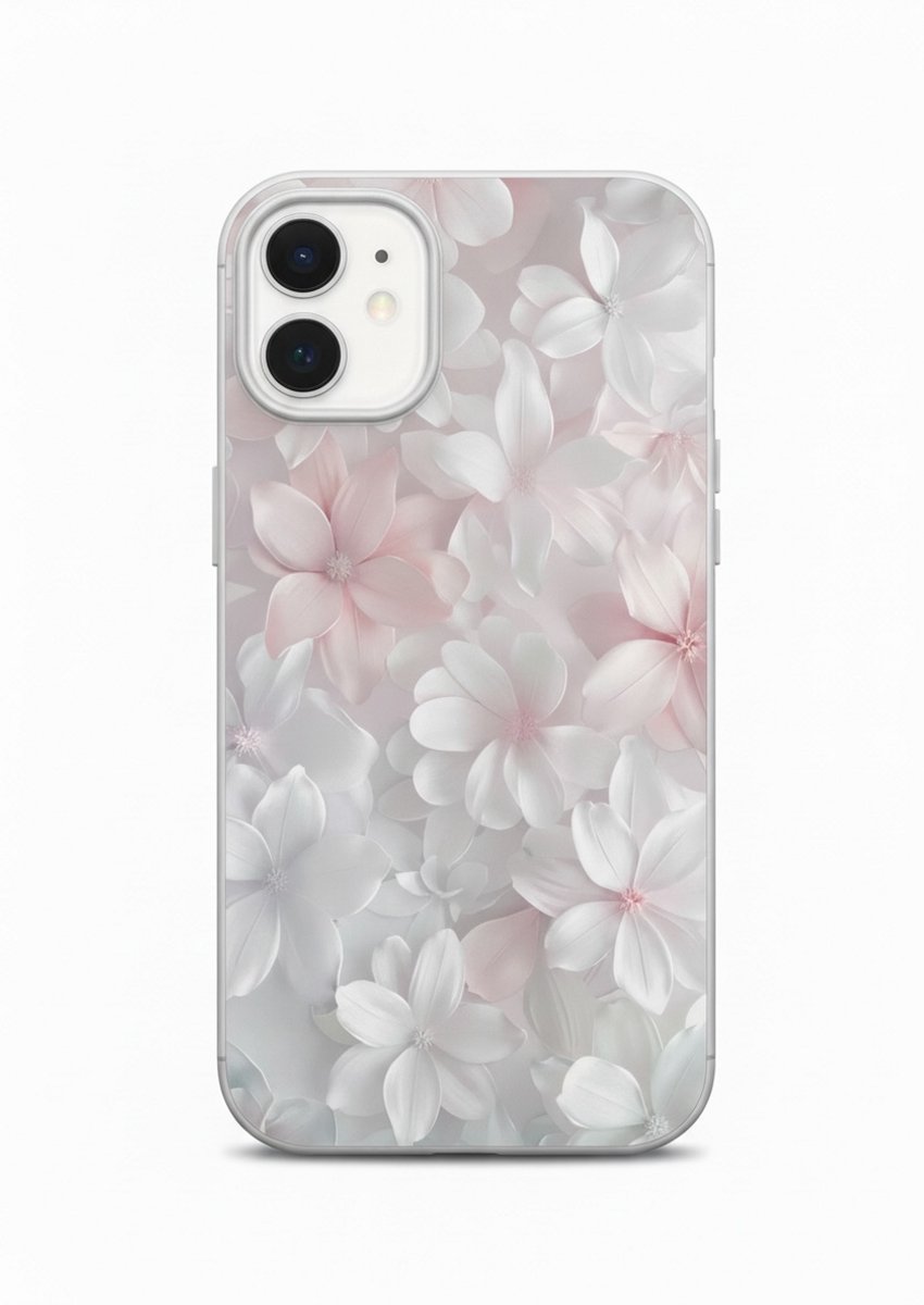 Gebloemd telefoonhoesje voor iphone 13