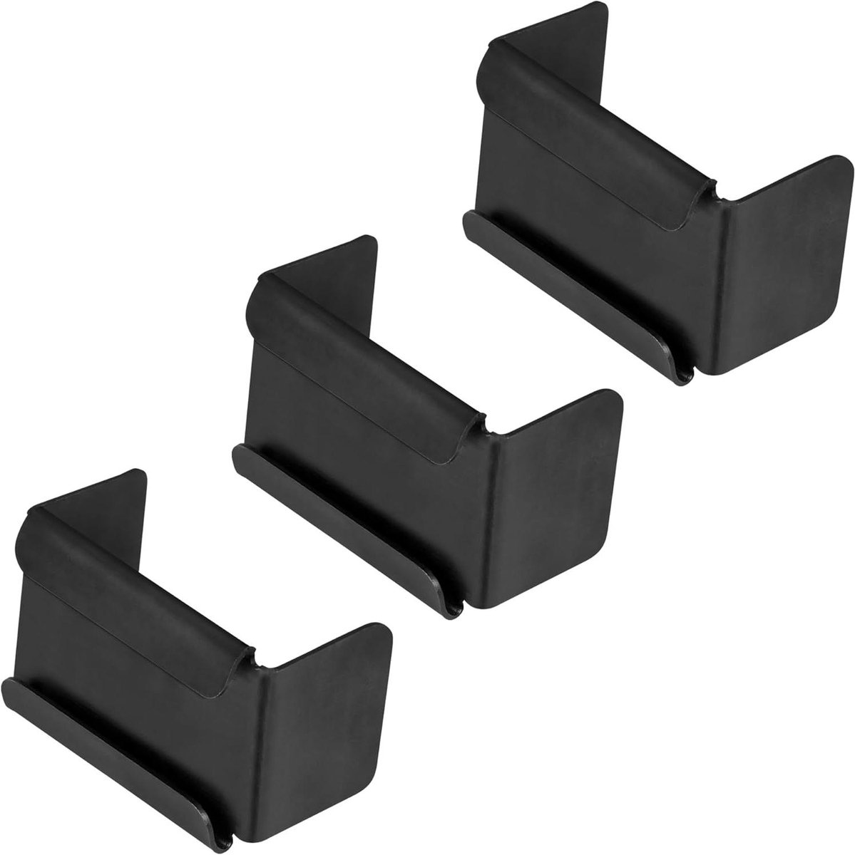 Vervangende Clips - Reserve Onderdelen - Dartbord Verlichting - Stevige Bevestiging - Set van 3 - Zwart