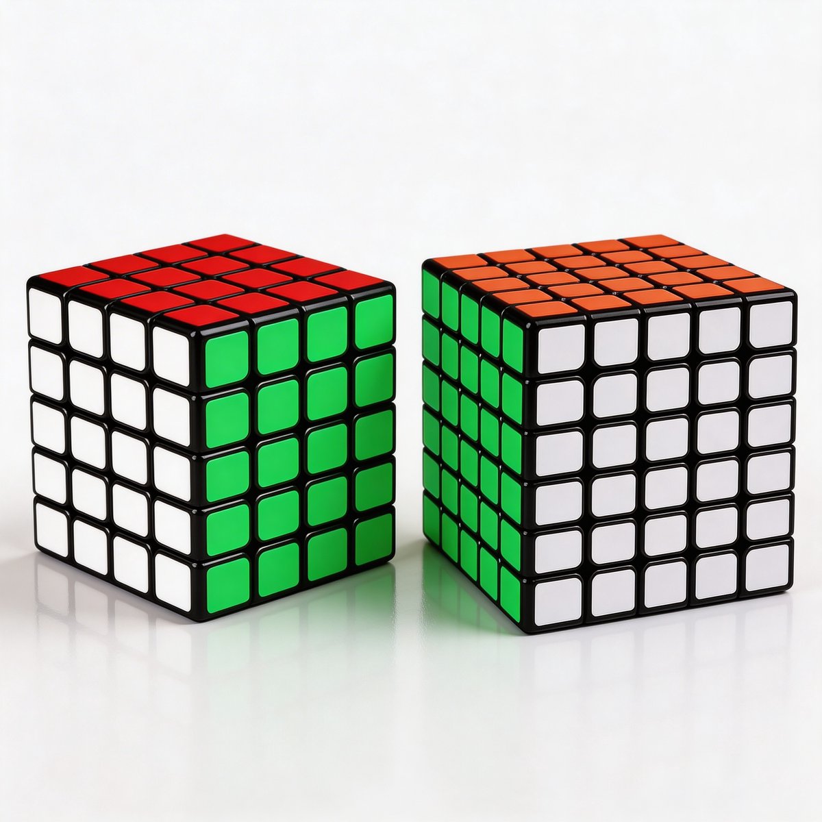 Speed cube 2-pack – Speedcube | Snel, Soepel & Duurzaam – Klassieke Puzzelkubus voor Jong & Oud - Rubiks Cube - Rubiks Kubus