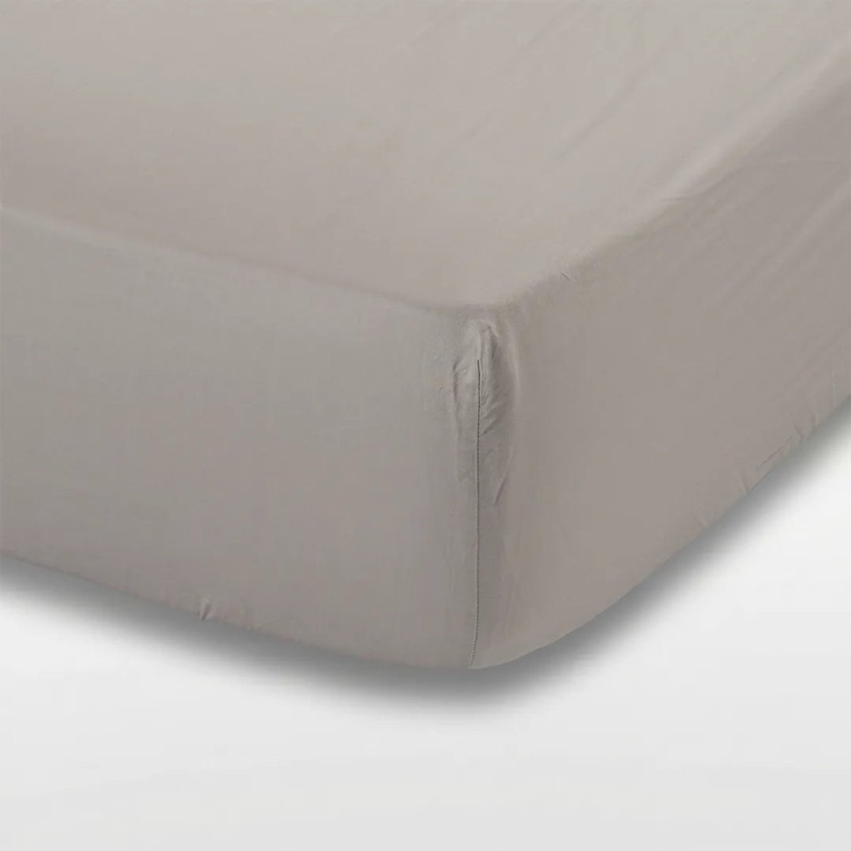 Zilvergrijs 100% Katoensatijn Hoeslaken 80x200 - Voor matrassen van 18–25 cm & Zijdezacht en ademend katoensatijn
