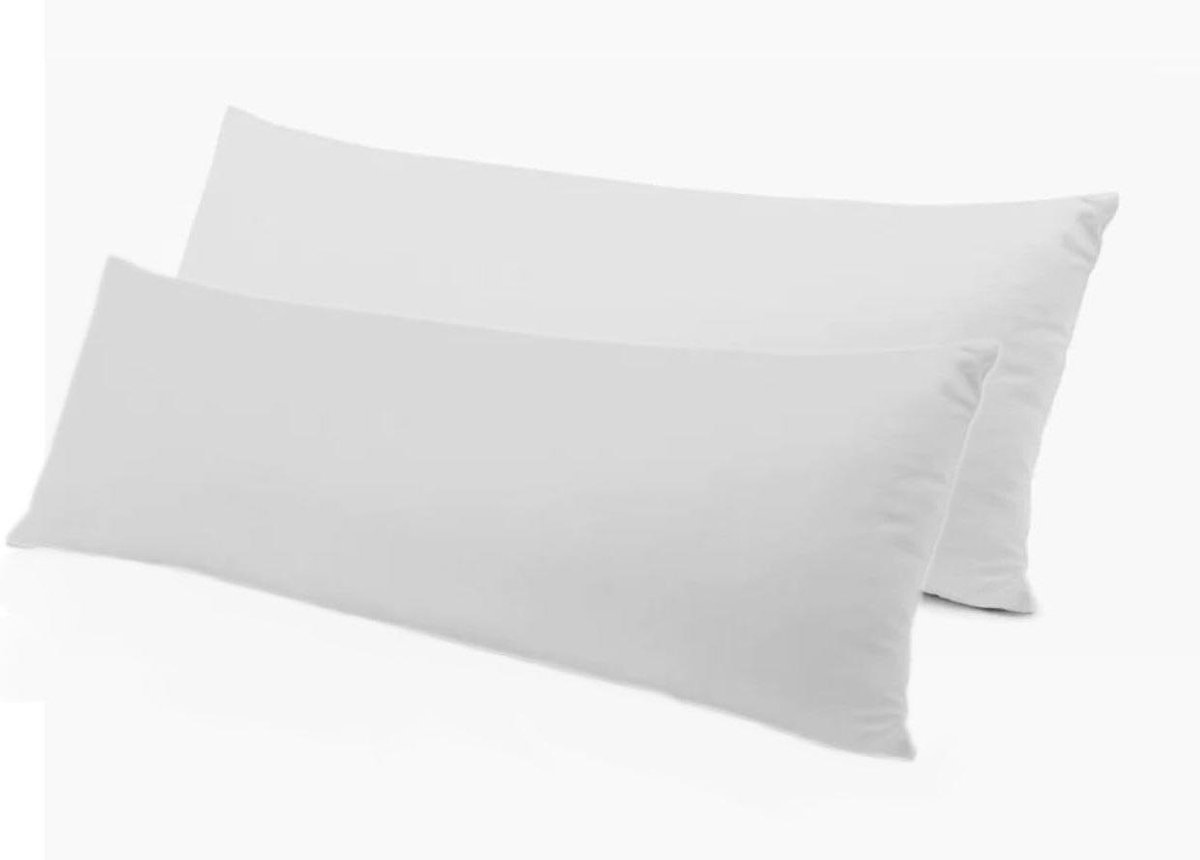 Lendenkussen Inzetstuk - Kussen Binnenkussen - Decoratie Bank - Hypoallergeen Dons Alternatief - 45 x 24 Inch - Wit