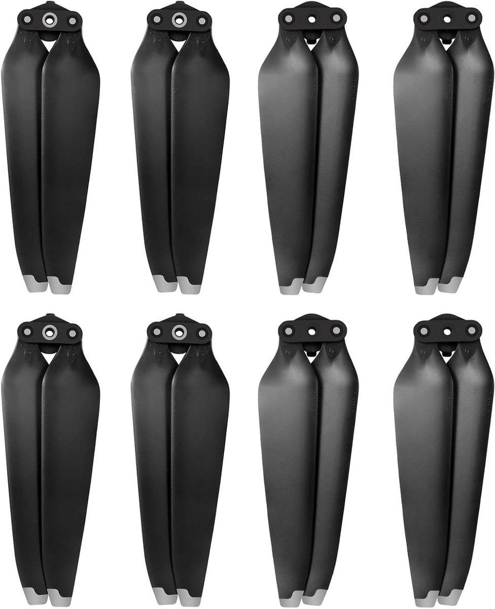 Reserve Propellers - Drone Bladen - Stabieler Vliegen - Geluidsarm Ontwerp - 8 Stuks - Zilver