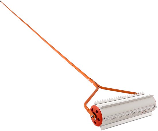 VEVOR Vijverhark 6,09 M, Onkruidroller voor Het Verwijderen van Onkruid, Slibsnijder, Wortels en Slibafzettingen, 6 voorgemonteerde Roestvrijstalen Messen, 6 Aluminium Handgrepen — afbeelding 2