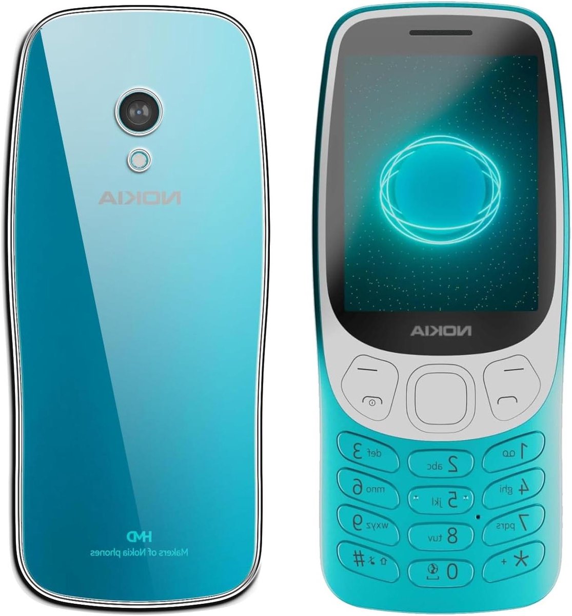 Telefoonhoesje Nokia 3210 - Beschermhoesje Transparant - Dagelijkse Bescherming - Zacht Flexibel TPU - 2.4 Inch Scherm - Transparant