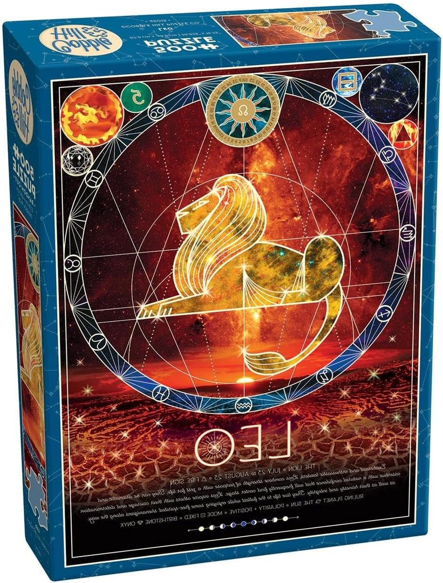 Sterrenbeeld Puzzel - Legpuzzel 500 - Ontspanning Thuis - Willekeurig Gesneden Stukken - 676 x 676 cm - Multicolor
