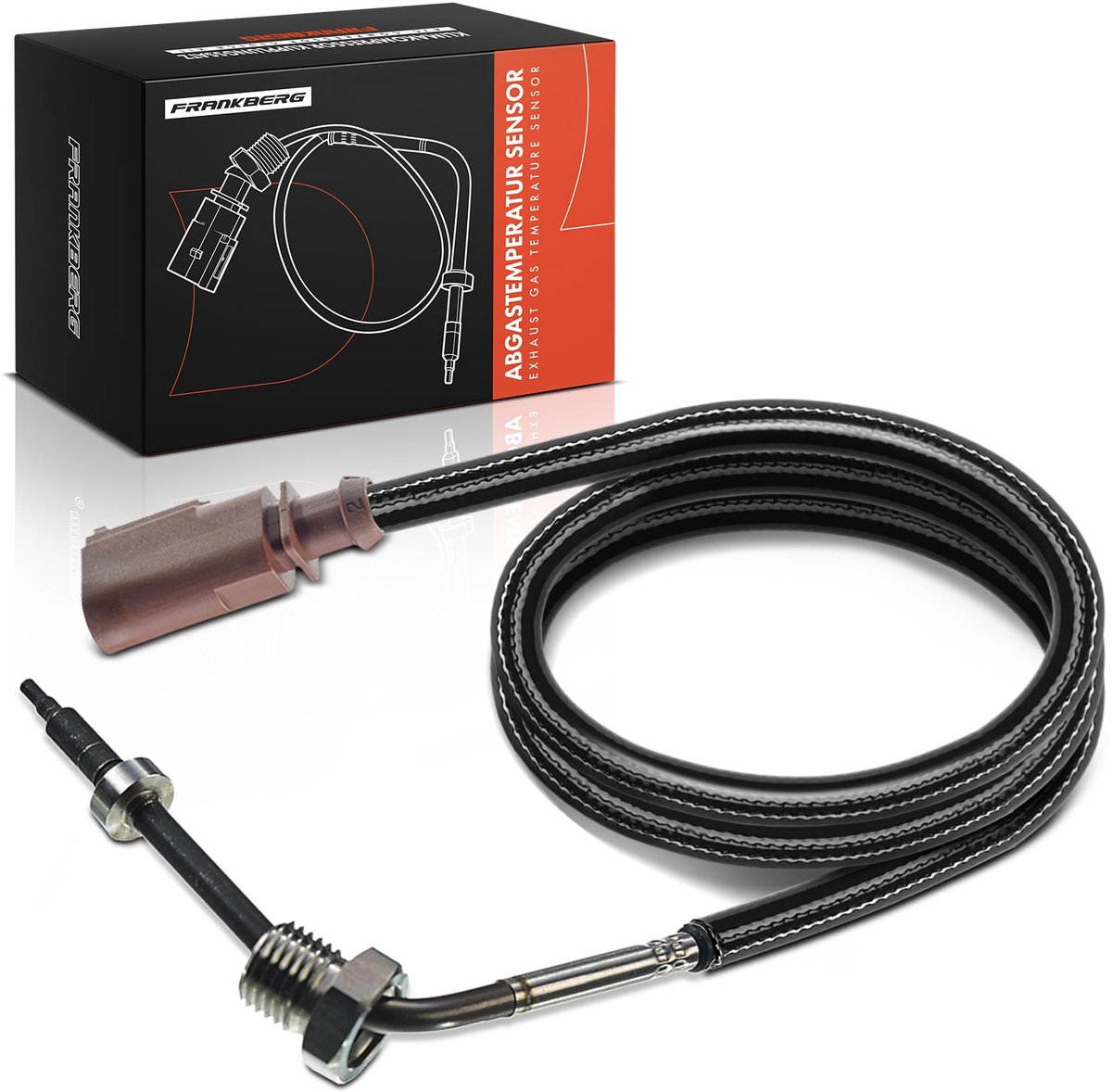Frankberg 1x Uitlaat Temperatuursensor voor VW Touareg Audi Q7