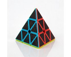 Qiyi Piramide Carbon – Speedcube | Snel, Soepel & Duurzaam – Klassieke Speed Cube - Puzzelkubus voor Jong & Oud - Fidget - Fidget Cube - Fidget Toys - NIET van het merk Rubiks cube / Rubiks kubus