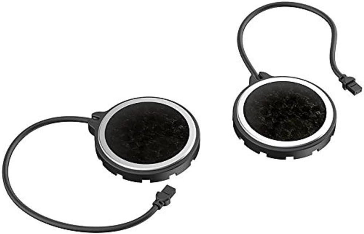 Motorcycle Speakers - Audio Set - Helm Communicatie - Specifiek voor 10S - 0.03 Kilogram - Zwart