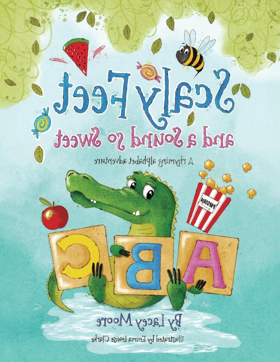Alfabet Avontuur Boek - ABC Leerboek - Kinderen Leren ABC - Speelse Rijmpjes - 21.59 x 27.94 cm - Gekleurd