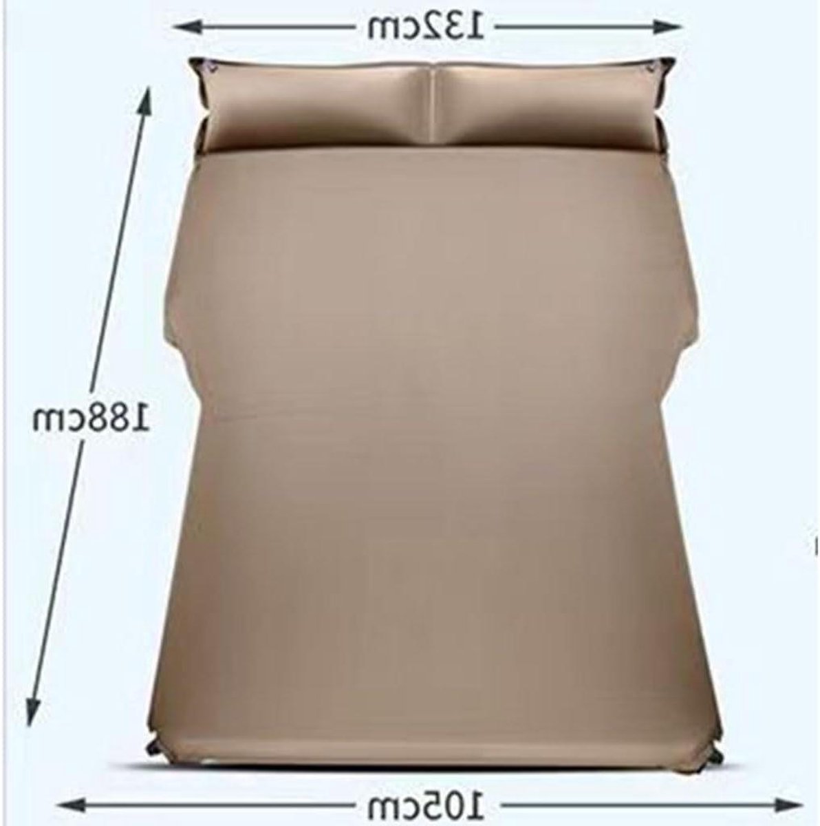 Opblaasbaar Auto Bed - Reis Matras - Comfortabel Slapen - Snel Opblaasbaar - Normaal - F-Groen