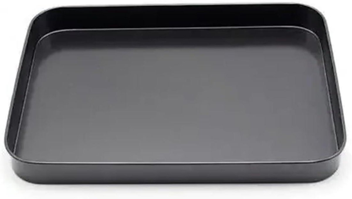 Bakplaat Rechthoekig - Cakevorm Oven - Bakken van Brood - Antiaanbaklaag - 24.5 cm - Zwart