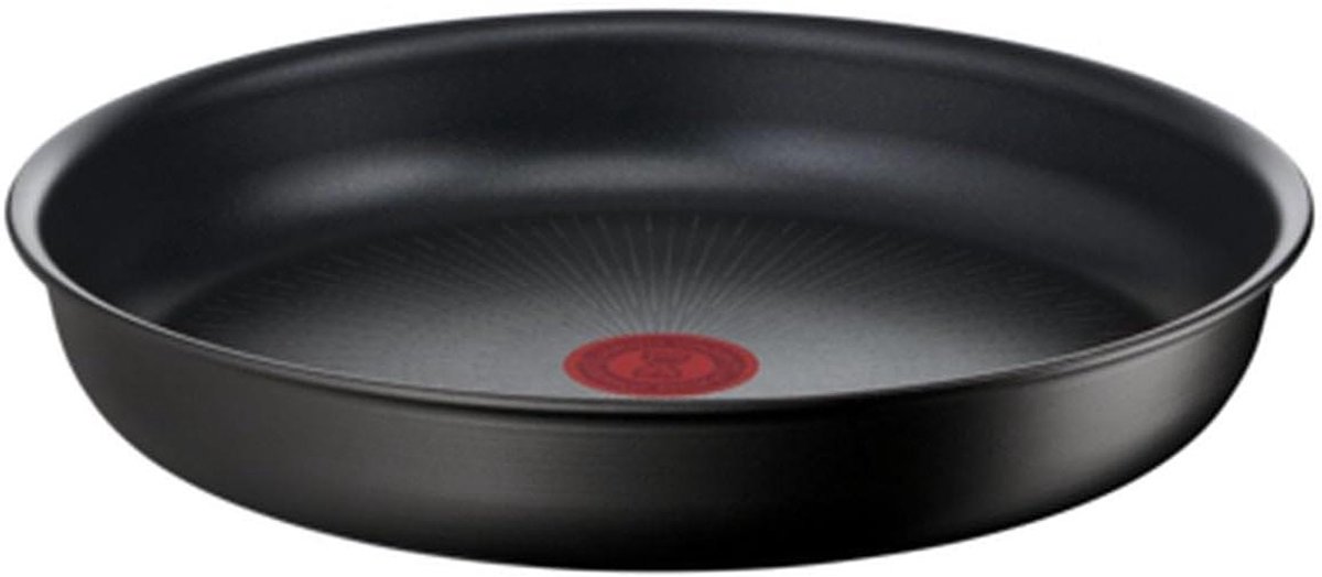Koekenpan - Koekenpan met anti-aanbaklaag - Dagelijks koken - Krasbestendige coating - 24 cm - Zwart