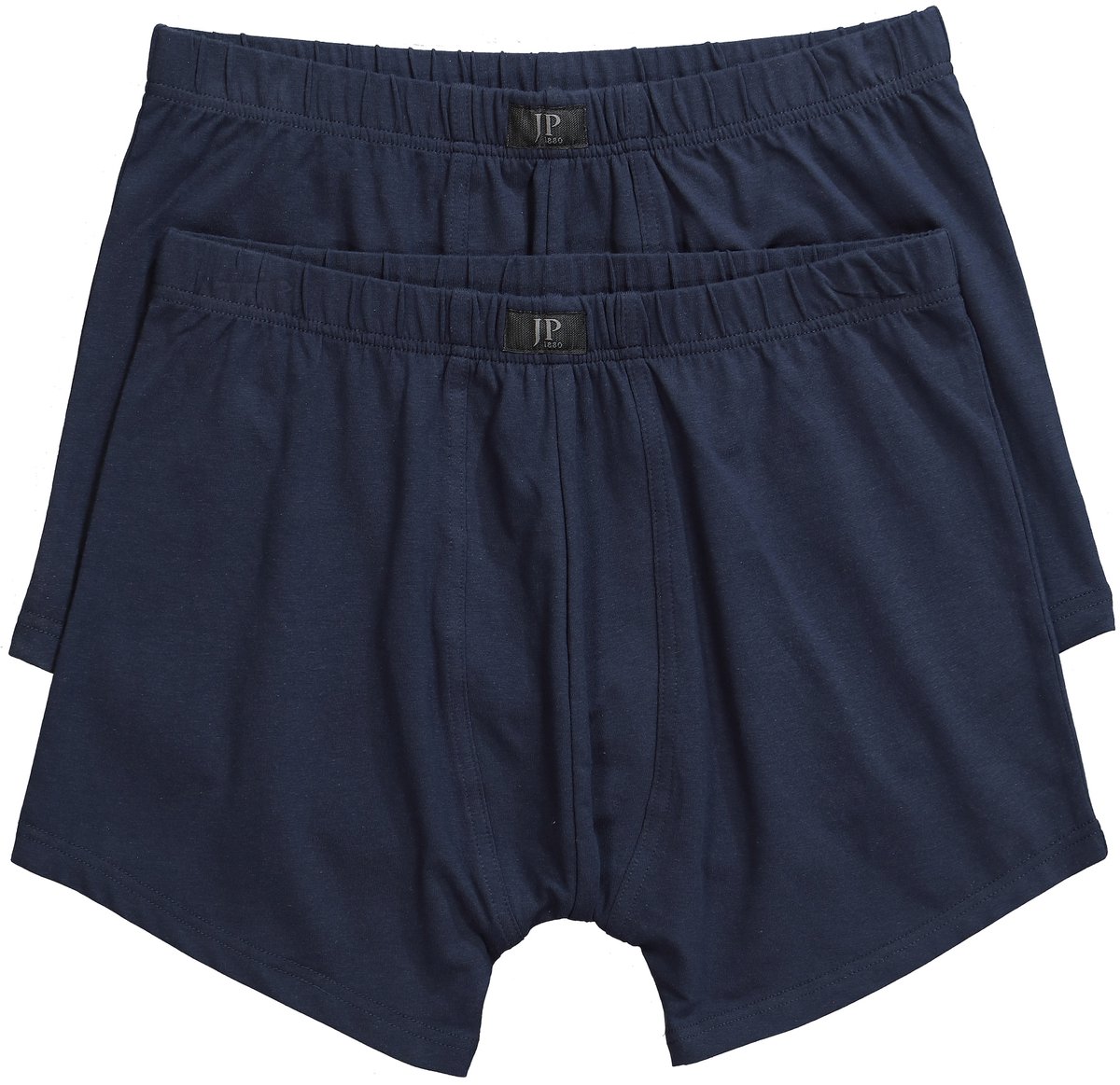 JP 1880 - Heren - Midpants set van 2 onderbroek OEKO-TEX - Navy blauw - Maat L
