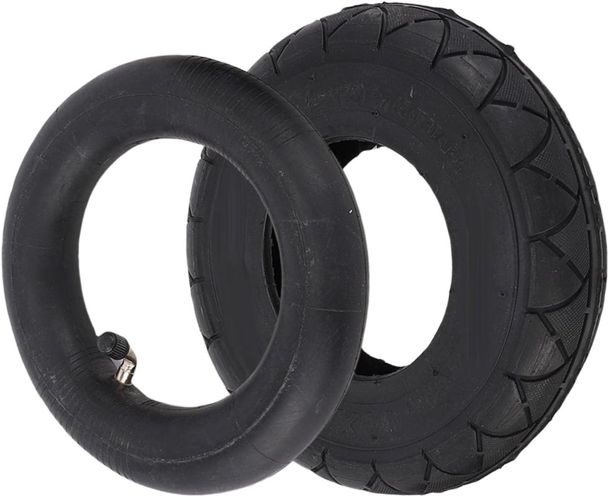 Binnenband Buitenband - Luchtband Scooter - Elektrisch Rijden - Uitstekende Tractie - 8 Inch - Zwart