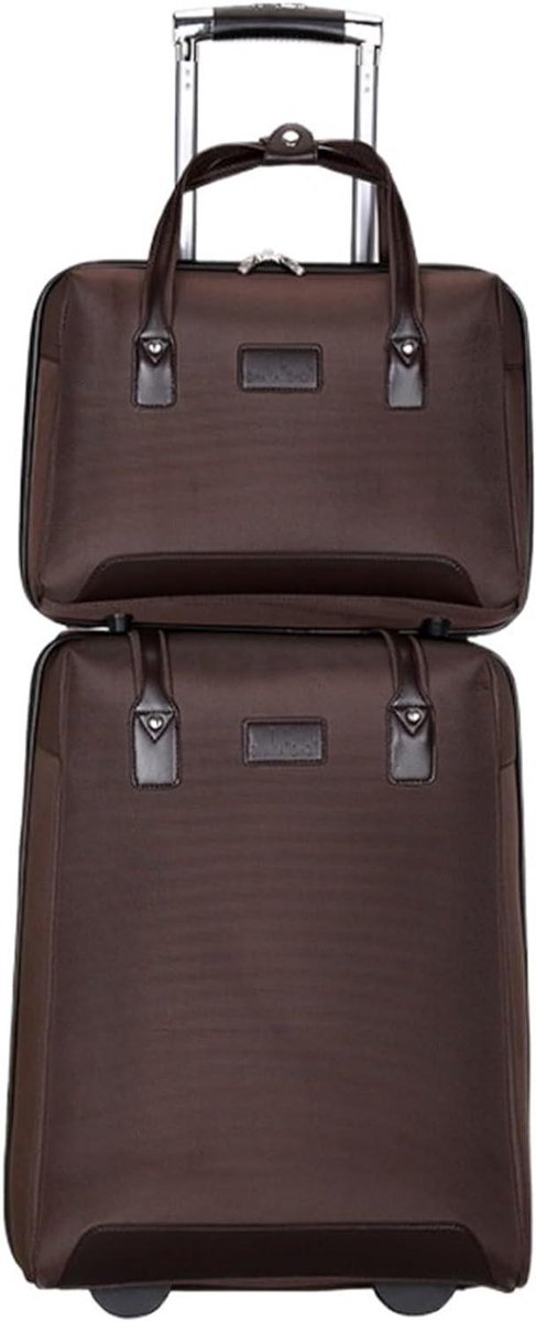 Reis Koffer Set - Bagage Trolley - Zakenreizen Vakanties - Lichtgewicht Stevig - 20 inch - a