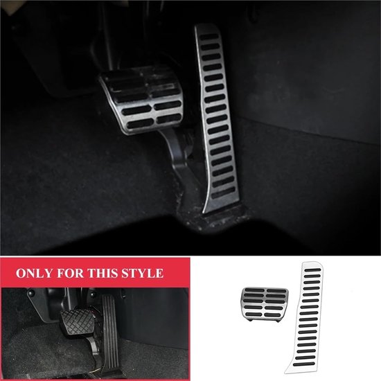 Pedaalhoezen Set - Auto Interieur - Veiliger Rijden - Antislip Oppervlak - Niet Gespecificeerd - Metaal — afbeelding 5