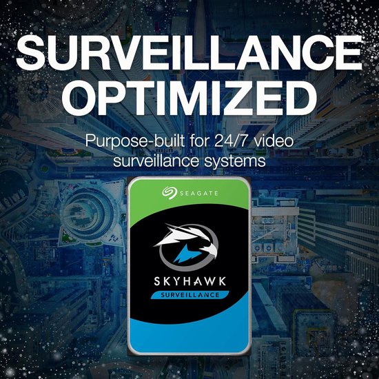 Interne Harde Schijf - Opslag Medium - Video Opslag - Geoptimaliseerd voor Bewaking - 4TB - Blauw van Interne Harde Schijf — afbeelding 5