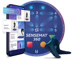 SenseMat 360 - Professionele Cognitieve & Voetwerk Voetbaltrainingsmat