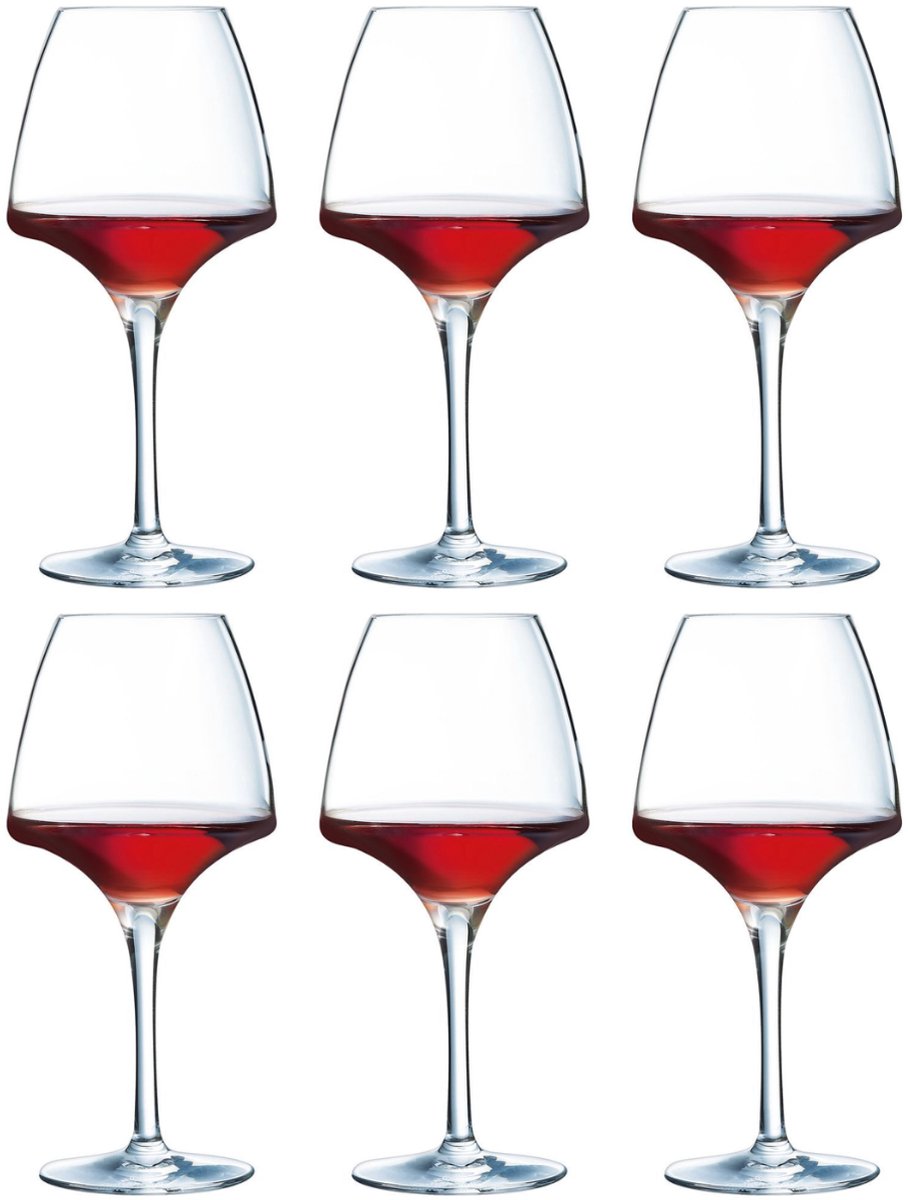 Bol.com Chef&Sommelier Open Up Wijnglas Pro Tasting - Rond - 32 cl - Helder - Set-6 aanbieding