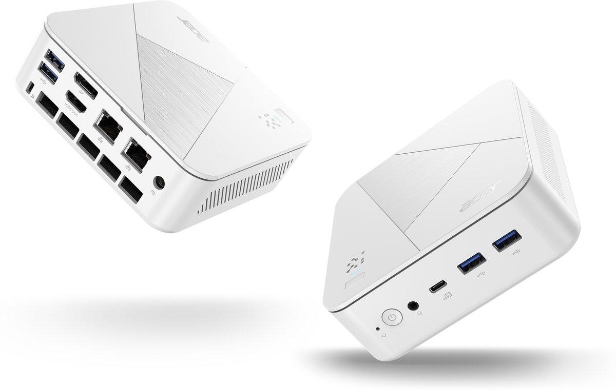 Acer Revo Box RB102-LNL Copilot+ PC Intel Core Ultra 7 256V 16 GB LPDDR5x-SDRAM 1 TB SSD Windows 11 Home Mini PC Wit
