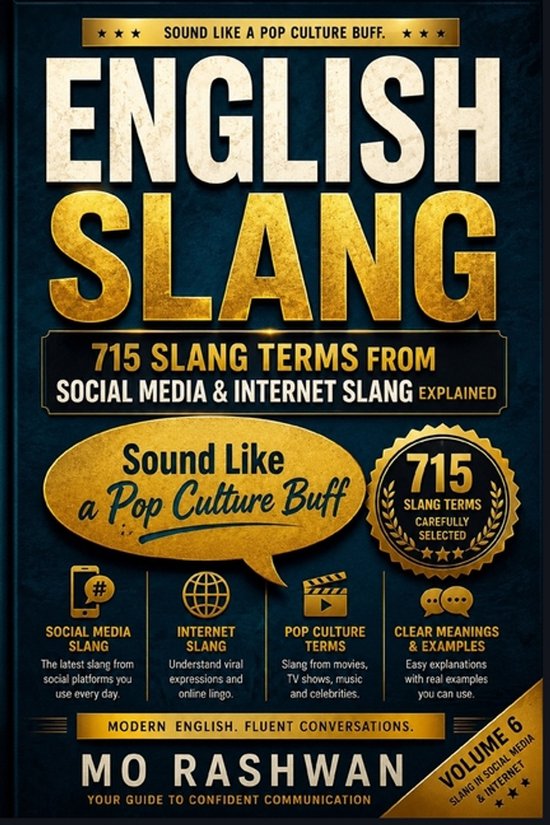 English Slang: Master American Real-Life English- English Sl ... - cover