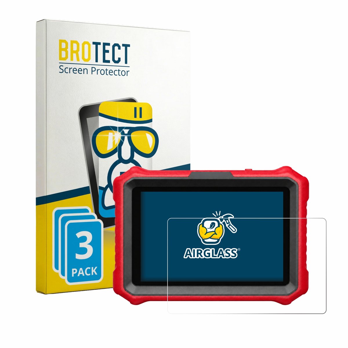 Screenprotector 3 Stuks voor KINGBOLEN K8 Pro Beschermglas transparant