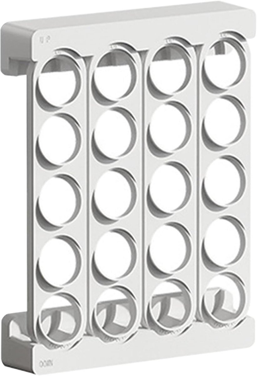 Koffiebekerhouder - Capsulehouder - Koffie organiseren - Vierlaags Systeem - 50 Capsules - Wit