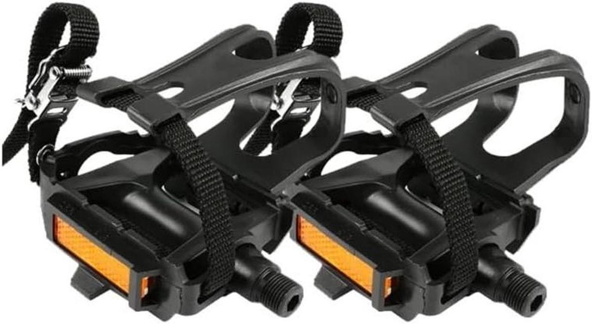 Fiets Pedalen - Hometrainer Pedalen - Fietsen Binnen - Antislip Tandontwerp - 112x79mm - N.v.t.