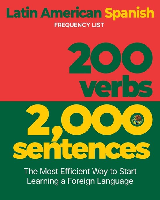 200 Verbs 2,000 Sentences - a Latin American Spanish Frequen ... - cover