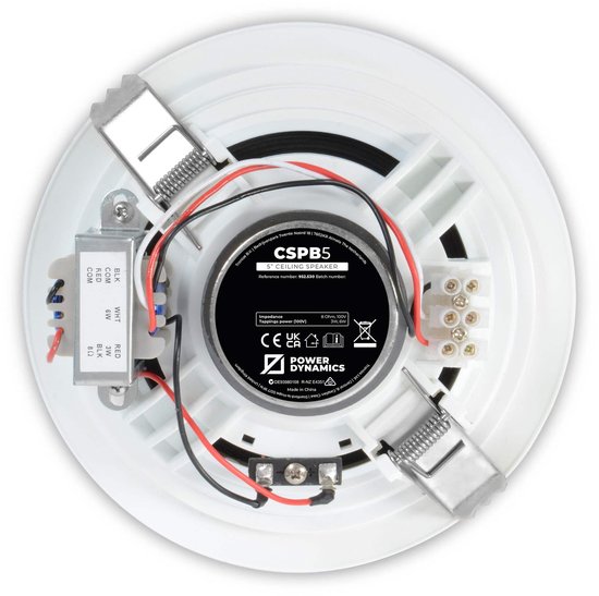 Geluidsinstallatie met PDM25 100V versterker met Bluetooth & 4 CSPB5 plafondspeakers van Merkloos — afbeelding 2