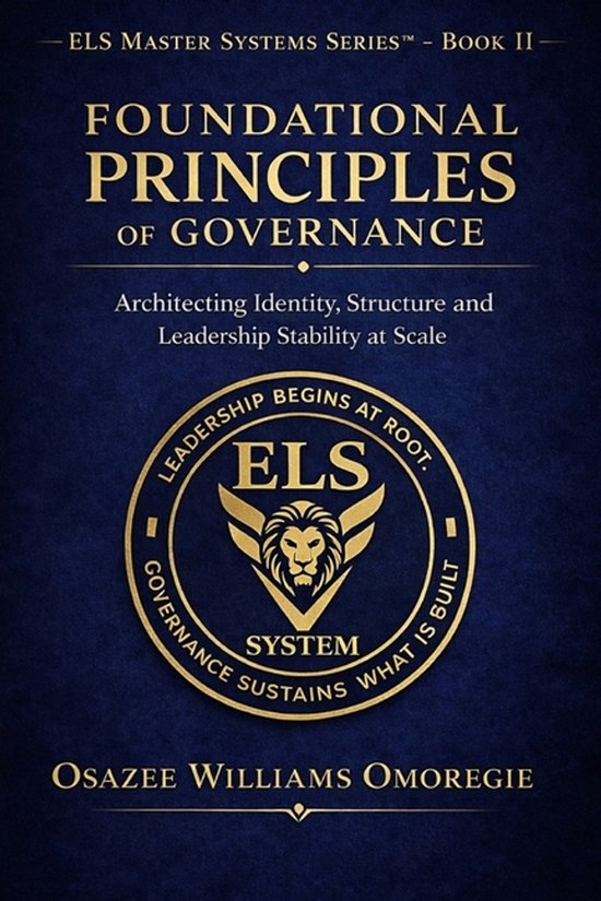 Foundational Principles of Governance - cover