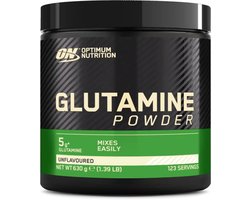 Optimum Nutrition Optimum Nutrition Glutamine Poeder - Sportsupplement - Smaakloos - Aminozuur - 630 gram (120 servings)