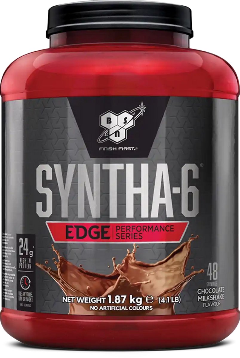 BSN Syntha-6 Edge Proteine Poeder - Eiwitshake Chocolade - Whey Protein - 1800 gram (48 shakes)