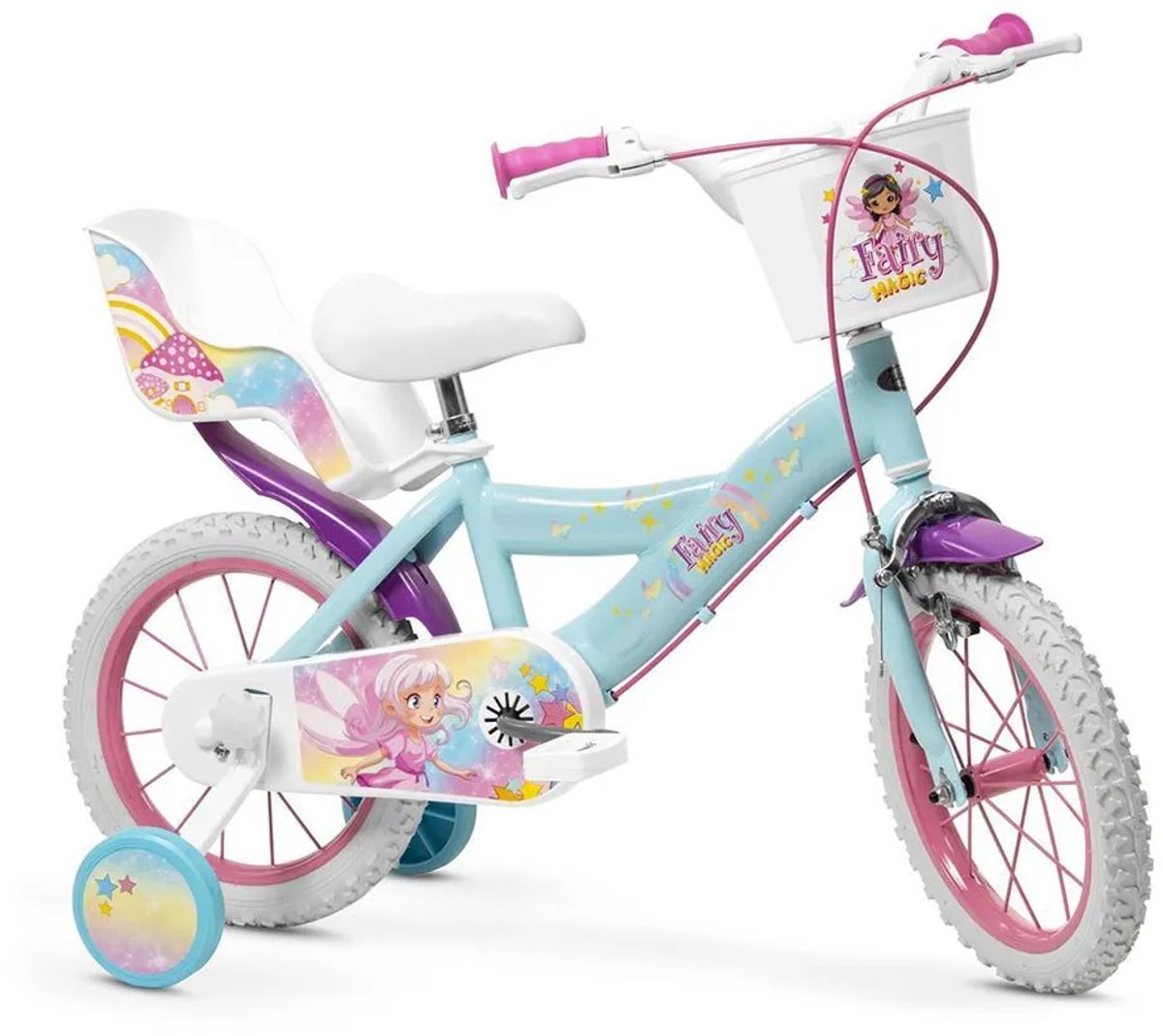 Toimsa Bikes 14´´ Fairy Magic Fiets Veelkleurig 4-5 Years Jongen