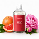 SteamStory Luxe Wasparfum Ruby - Luxe bloemige geur met citrus, roos & amber - 500 ml