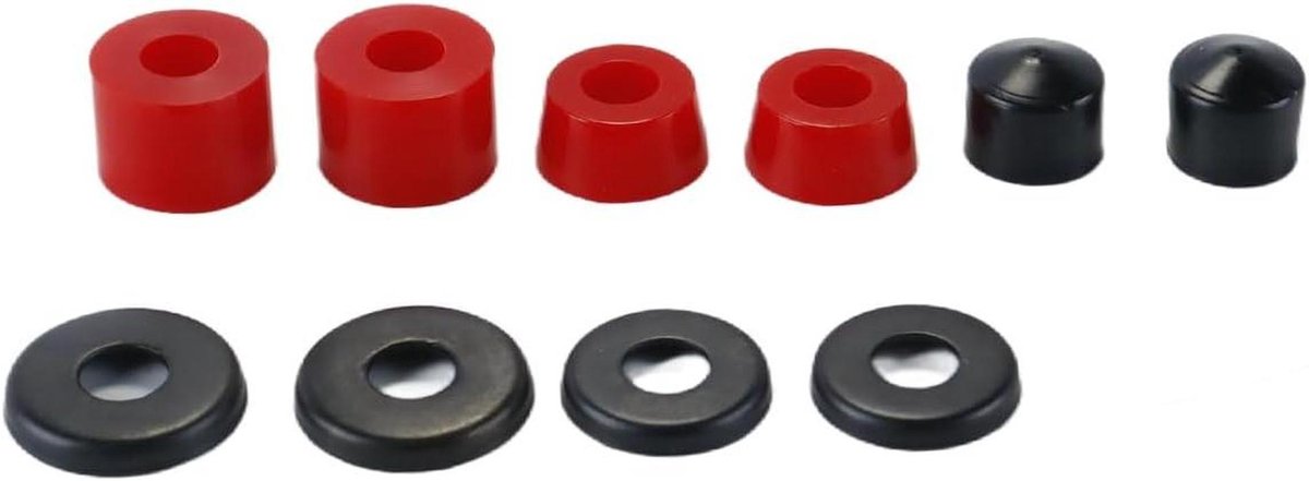 Skateboard Bussen Set Onderdelen PU Skateboard Onderhoud Hoge Veerkracht 10 Stuks