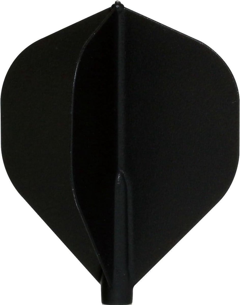 Dart veren - Flight set - Precisie Darts - Innovatief push-in systeem - 6 stuks - Zwart