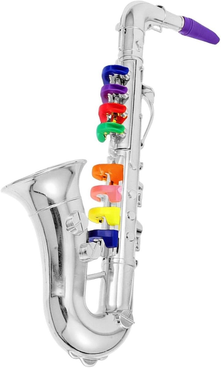 Kinder Saxofoon Speelgoed - Muziekinstrument Educatief - Muziek Leren Spelen - 7 Instrumentale Modi
